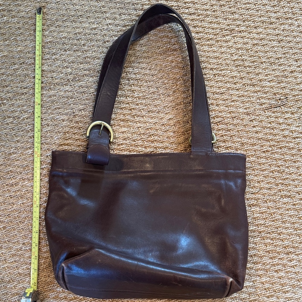 Coach Brown Leather Shoulder Bag